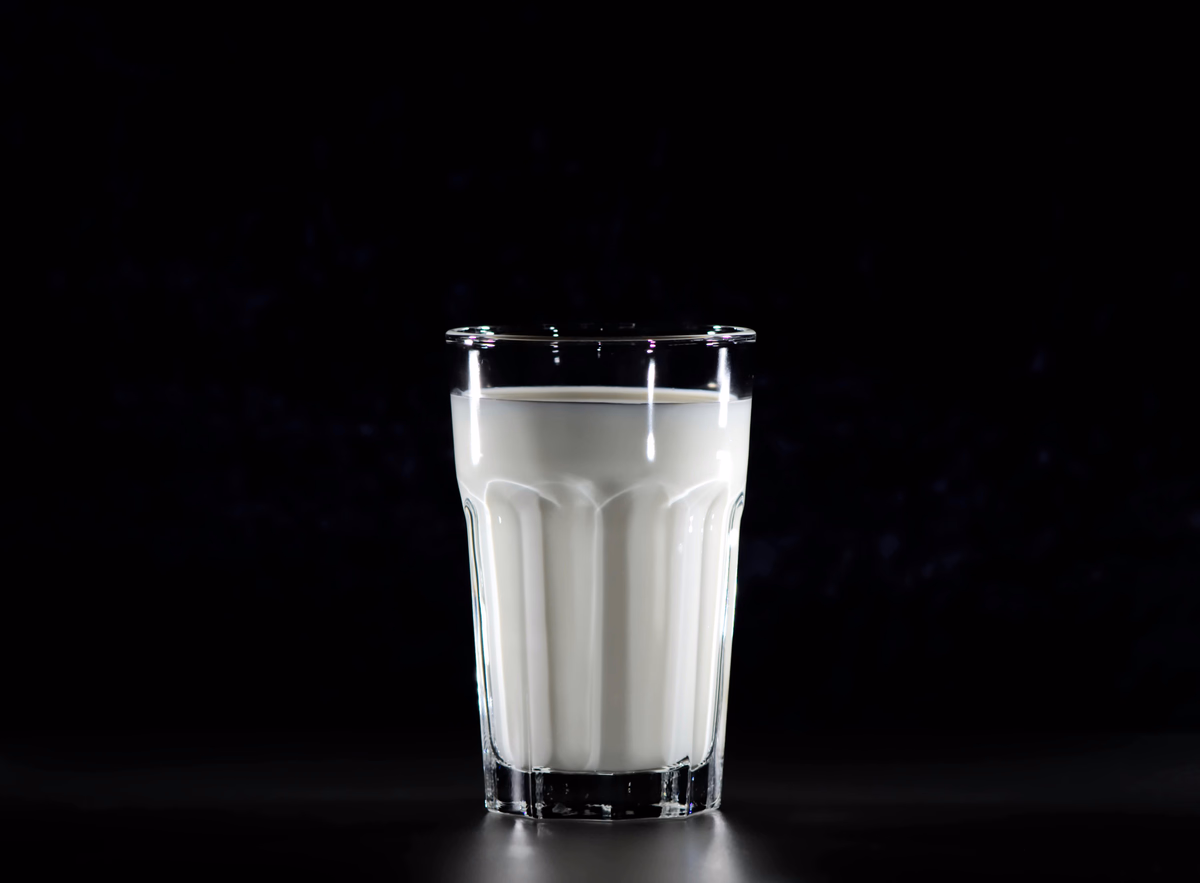 Cow's milk, grass-fed