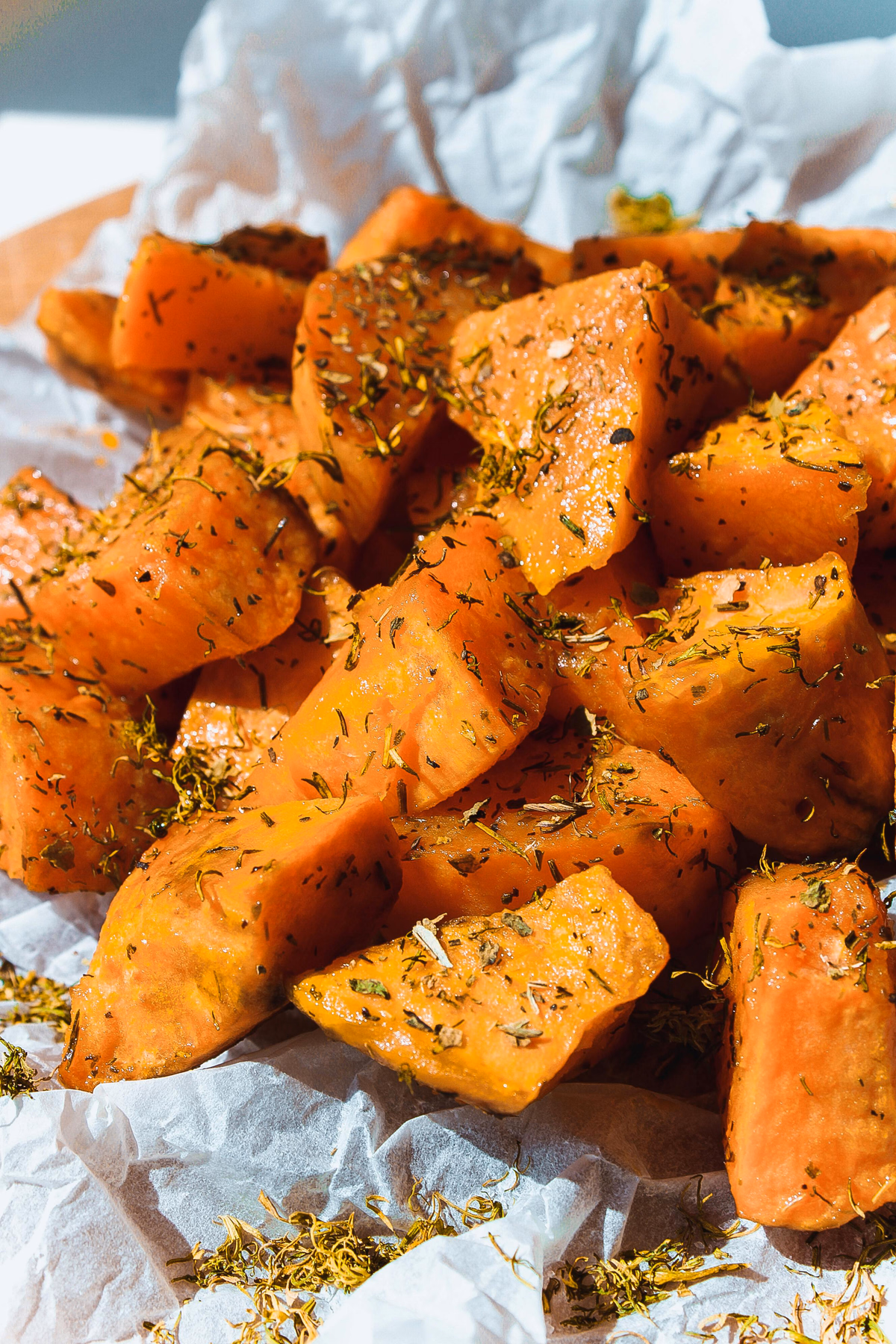 7-Minute "Quick Steamed" Sweet Potatoes