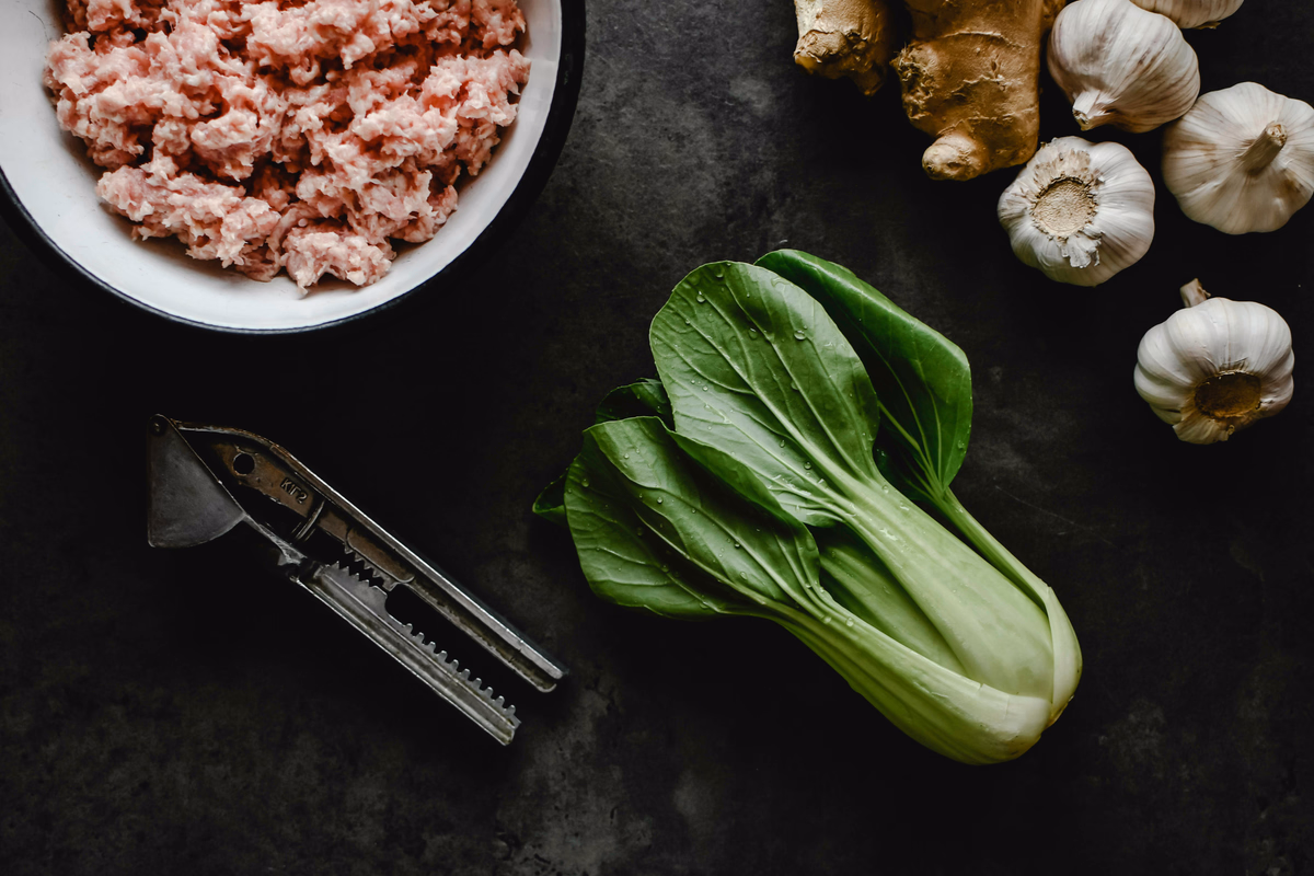 Asian Chicken with Ginger and Bok Choy