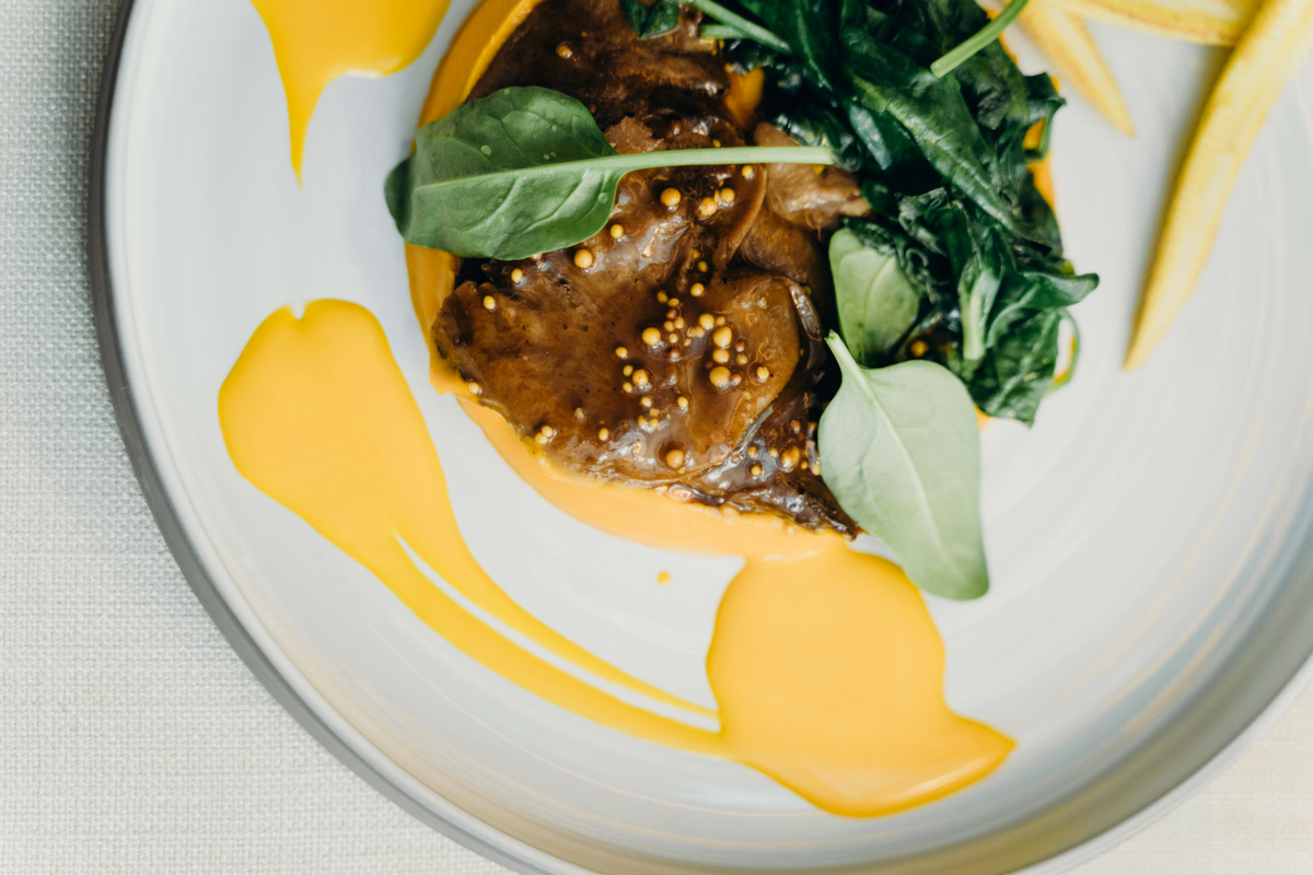 Carrots with Honey Mustard Sauce