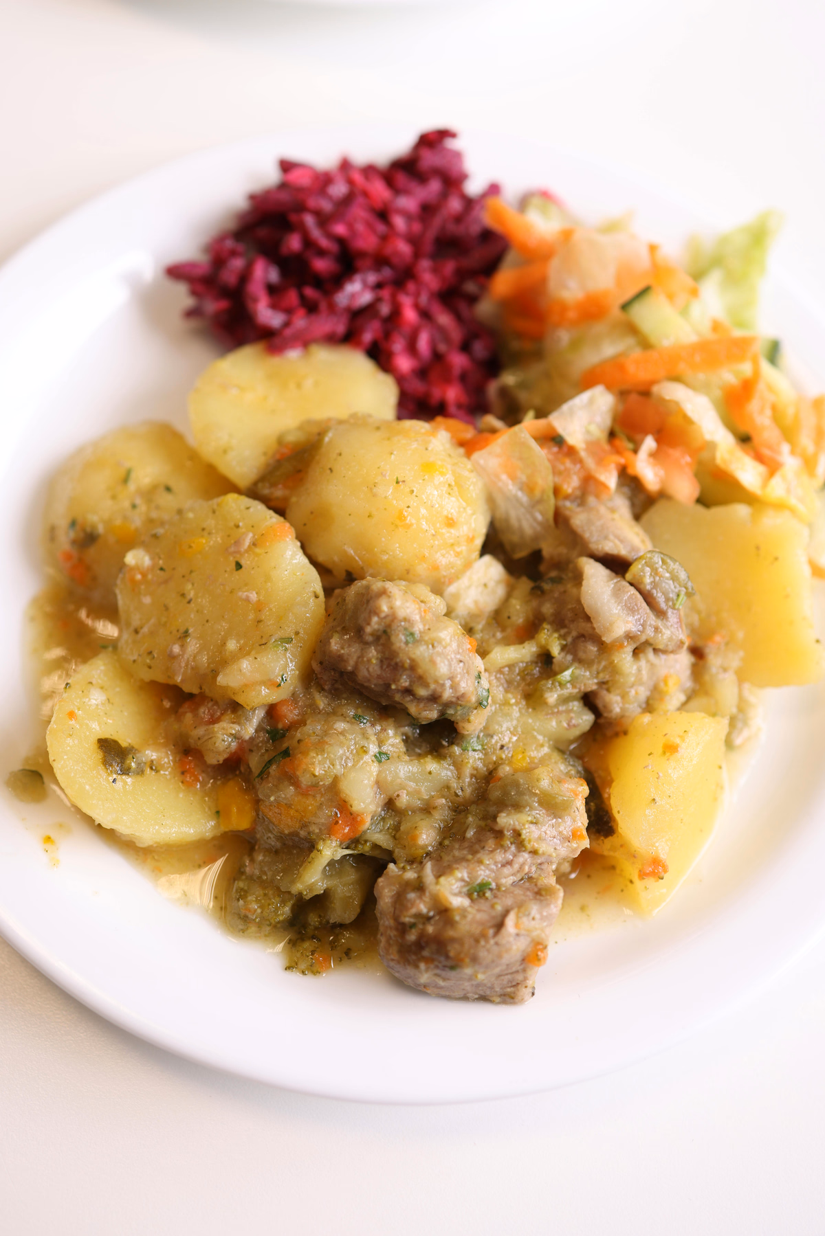 Indian Style Lamb with Sweet Potatoes