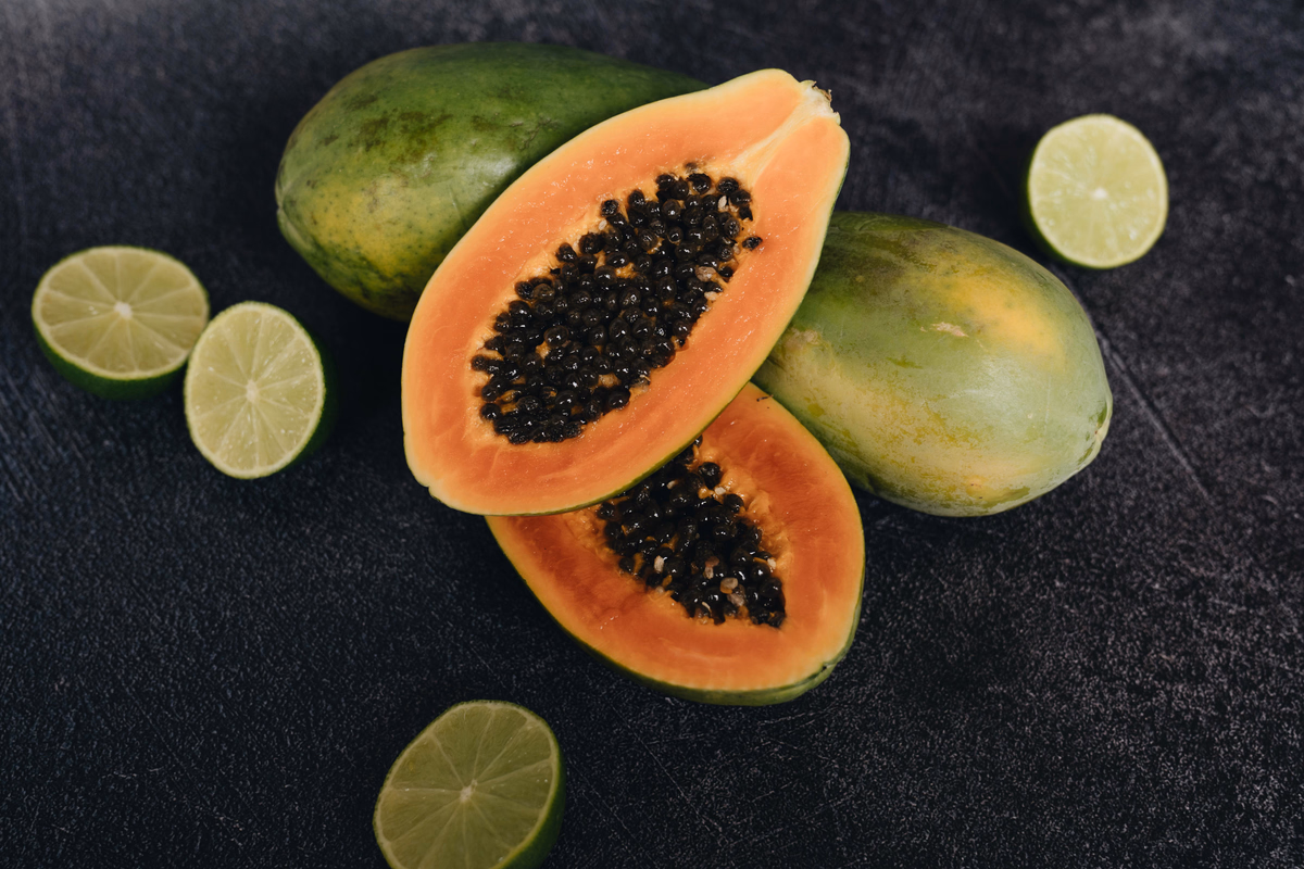 Papaya with Lime