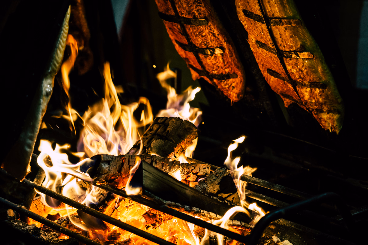 Quick Broiled Salmon with Ginger Mint Salsa