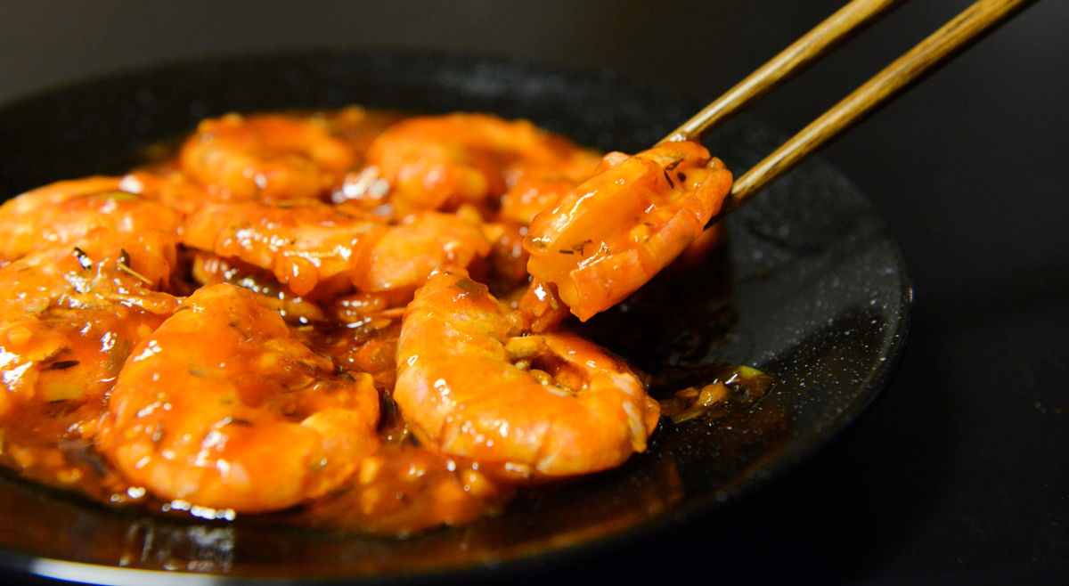 Spicy Asian Shrimp