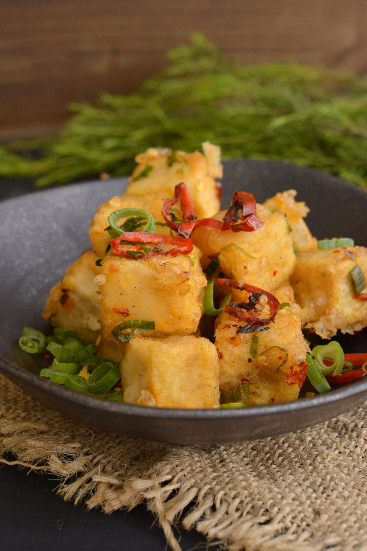 Spicy Healthy Sautéed Tofu