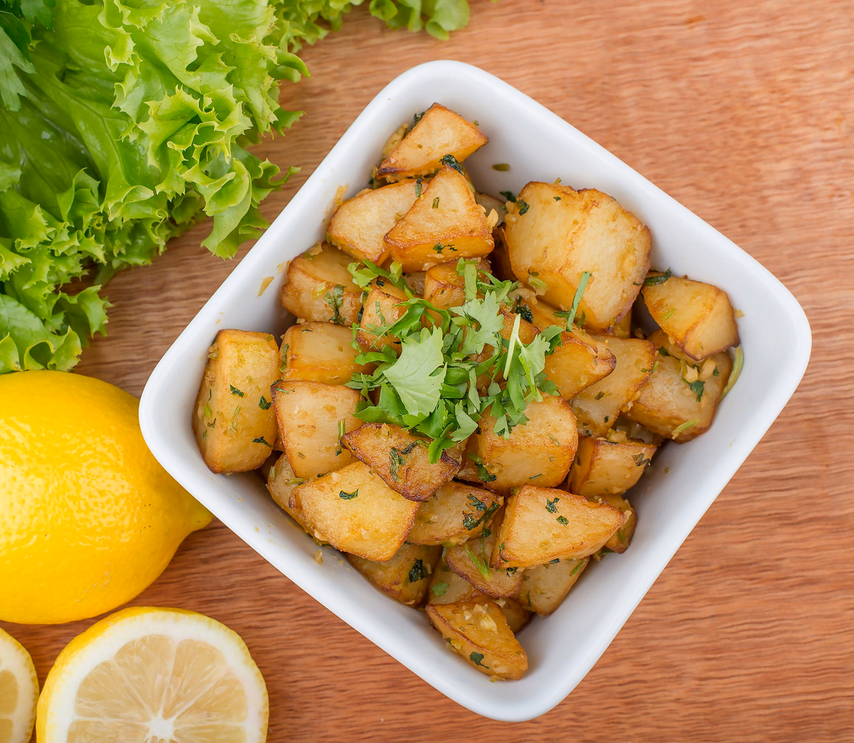 Steamed Herbed Potatoes