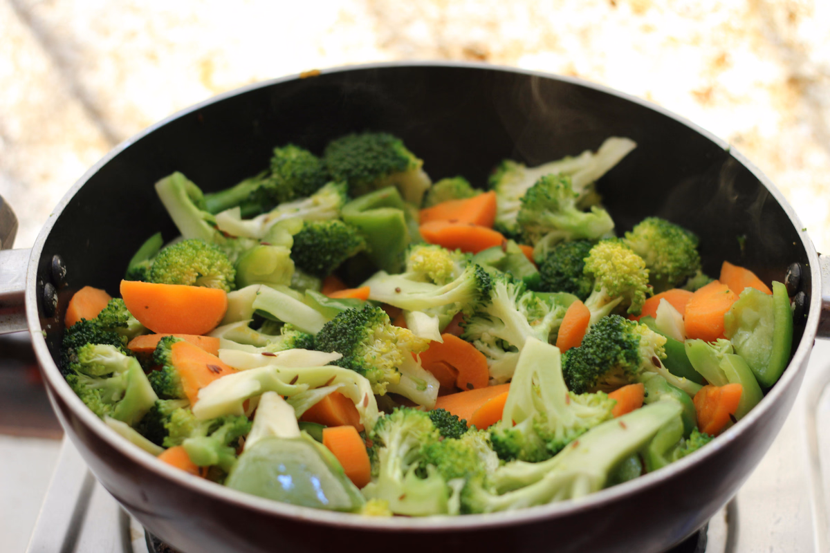 Steamed Vegetable Medley