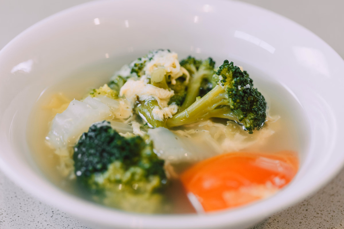 Sweet N' Sour Cod with Cabbage and Broccoli
