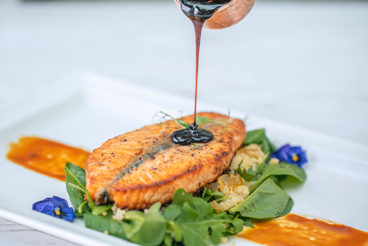 Turmeric Glazed Salmon